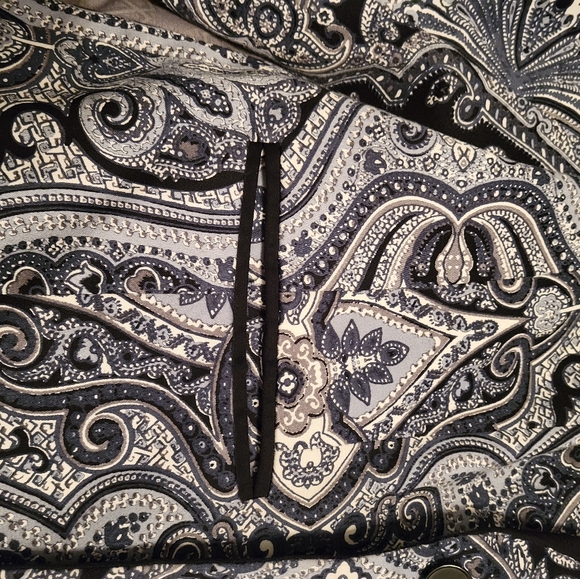 Blue Paisley Coldwater Creek Jacket - Picture 9 of 9